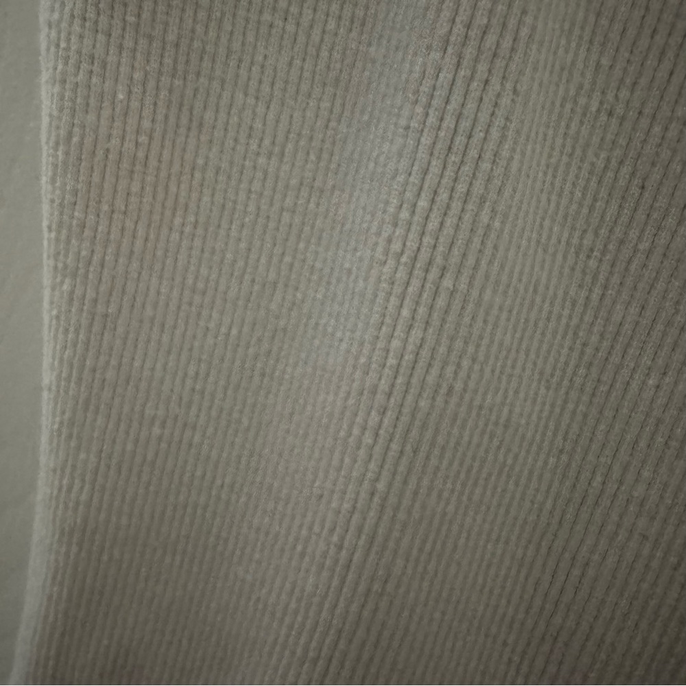 White Ribbed Dress - Picture 6 of 7